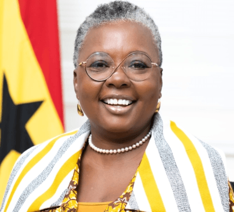 Minister for Fisheries & Aquaculture, Emelia Arthur.